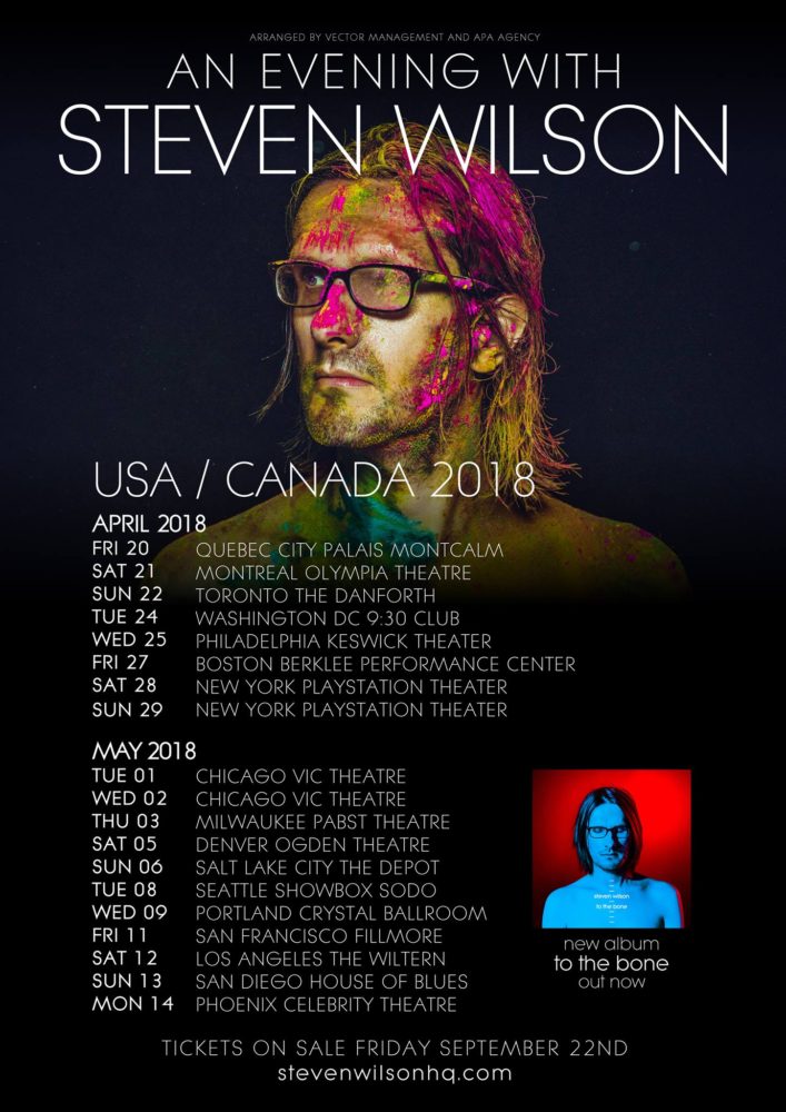 Steven Wilson announces 2018 North American tour dates0 (0)